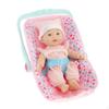 Newborn 12 Inch Body Washable Dolls with Clothes Cradle Music Songs Toy Age 2-6