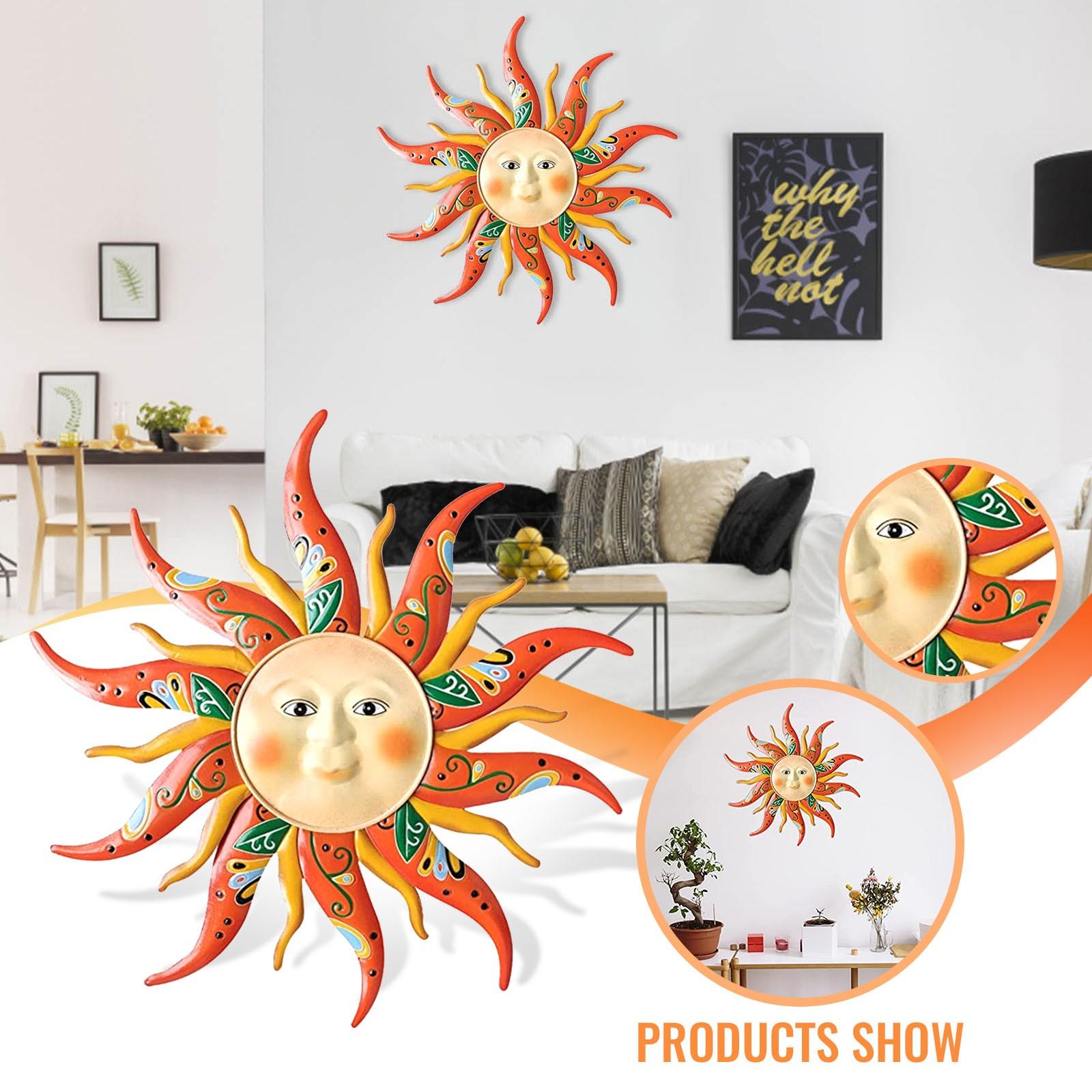 

Metal Sun Wrought Iron Indoor And Outdoor Decoration Decoration
