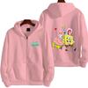 2025 New Anime SpongeBob SquarePants and Patrick Star Sportswear Zipper Hoodie Cartoon Children's Extra Large Coat