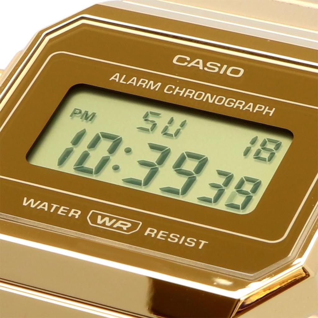 CASIO Digital Watch Vintage Series Gold Overseas Model [Casio] A700WEVG-9A Men's/Women's