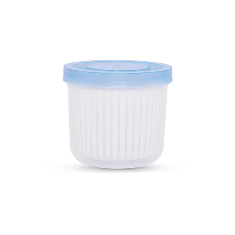 Fresh Keeping Box Refrigerator Onion Ginger Garlic Food Storage Plastic Transparent Drain Food Sealed Box