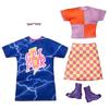 Barbie Fashion Butterfly Dress Set Doll 3 and HBV68 2-Pack & [Dress-Up Clothes] [Ages Up]