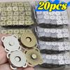 20set Bag Magnetic Snaps Buttons 14/18mm Plum Magnet Closure Buckle Purse Clothes Handbag Wallet DIY Accessories Jewelry Finding