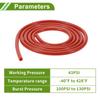 HOPESPANNER 5Ft 1/8" 3.0mm ID 2mm ThickNe-ss Silicone Vacuum Tube
