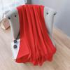 Cotton And Linen Scarf Women'S Literary And Artistic Long Solid Color Shawl Thin Versatile Neck Protection Silk Scarf Air Conditioner Outside The Room