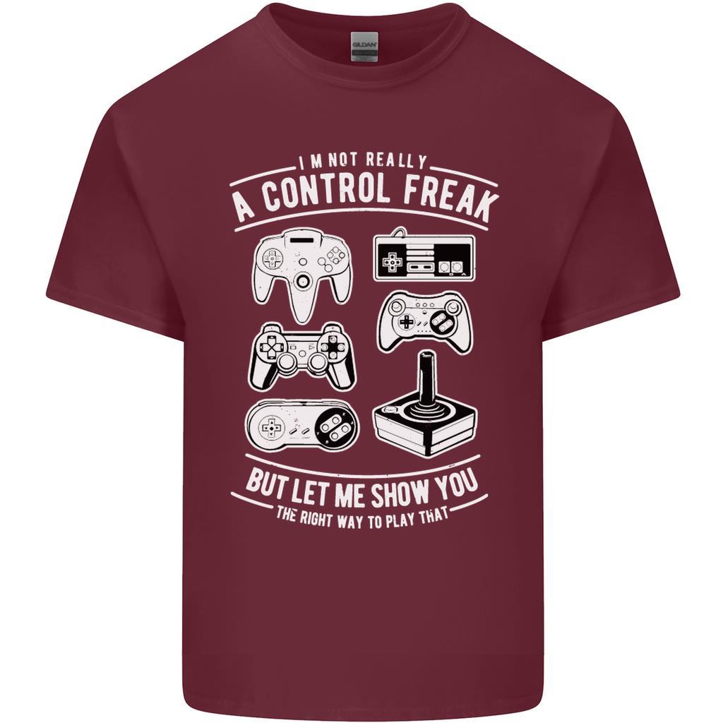 Control Freak Funny Gaming Gamer Unisexs Light Cotton TShirt