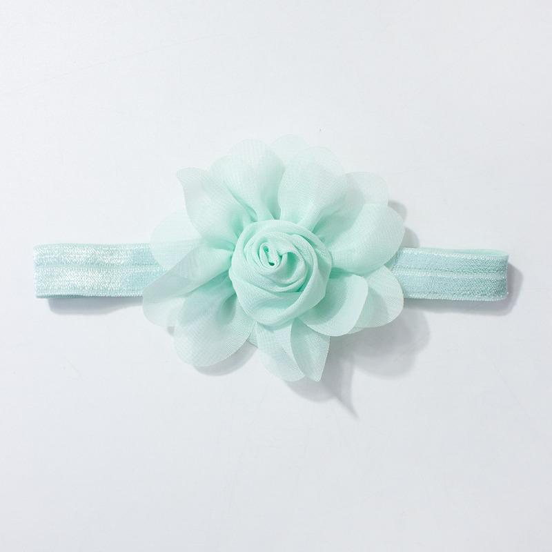 New children's chiffon flower headband, baby jewelry, baby jewelry, children's headband 11 colors