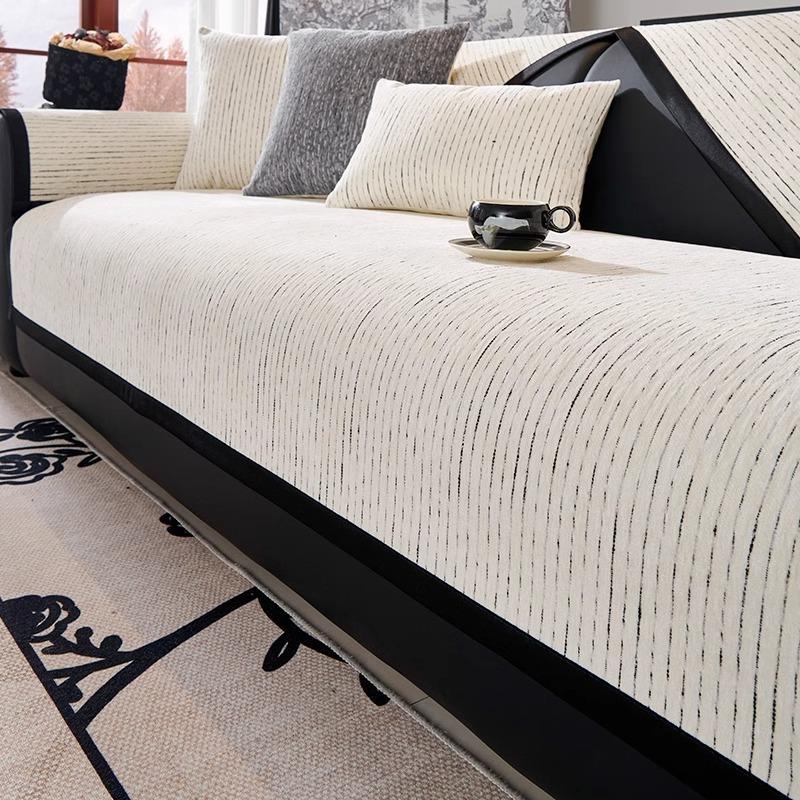 Chenier Sofa Cushion Four Seasons Universal Non-Slip Seat Cushion New High-End Sofa Cover Cloth Towel Sofa Seat Cushion