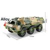 Liga de metal carro relógio simulação militar tanque armado veículo blindado caminhão de brinquedo das crianças modelo helicóptero