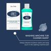 Washer cleaner Stain remover All models fit Odor elimination Freshness Low foaming formula protects the inner tube