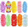 10/20/50Pcs Hawaiian Artificial Flowers Leis Garland Necklace Summer Tropical Beach Birthday Party Decoration Supplies Wedding
