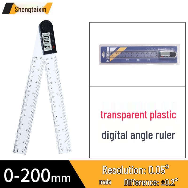Shengtai Xin High-Precision Digital Angle Protractor and Ruler