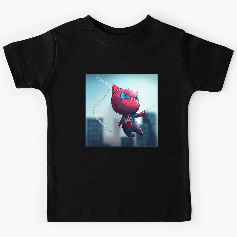 spidercat funny Kids T-Shirt 170