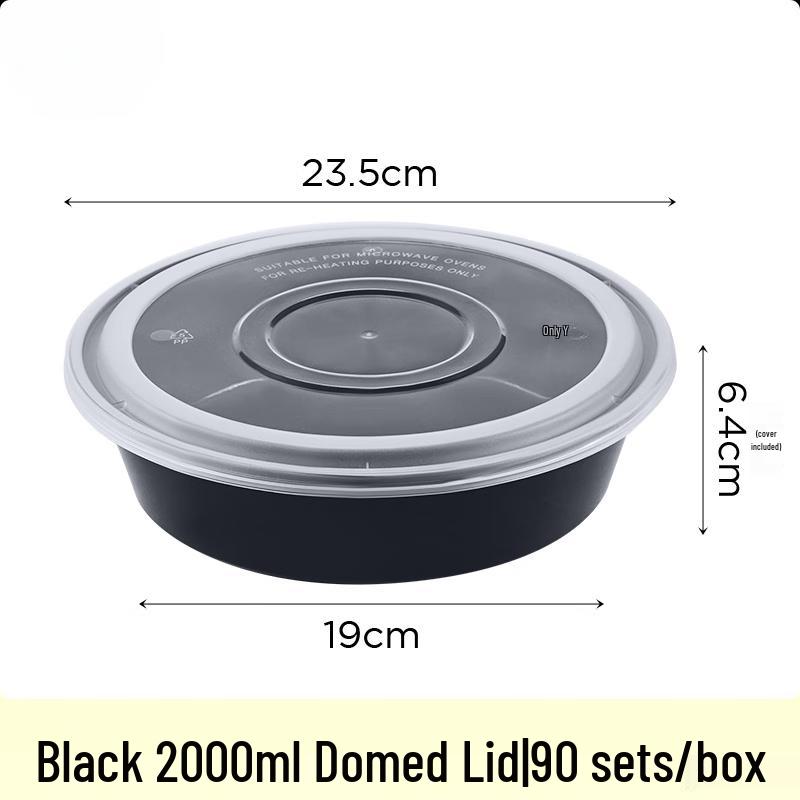 Wuhe Disposable Round Meal Box