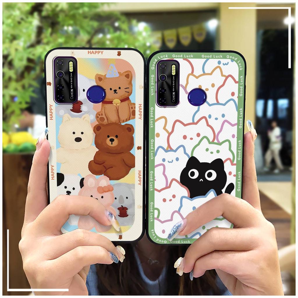 Silicone Waterproof Phone Case For Tecno Camon15/15Air/16S/KD7H/CD6/CD7/Spark5/5Pro Soft case Anti-knock Protective TPU