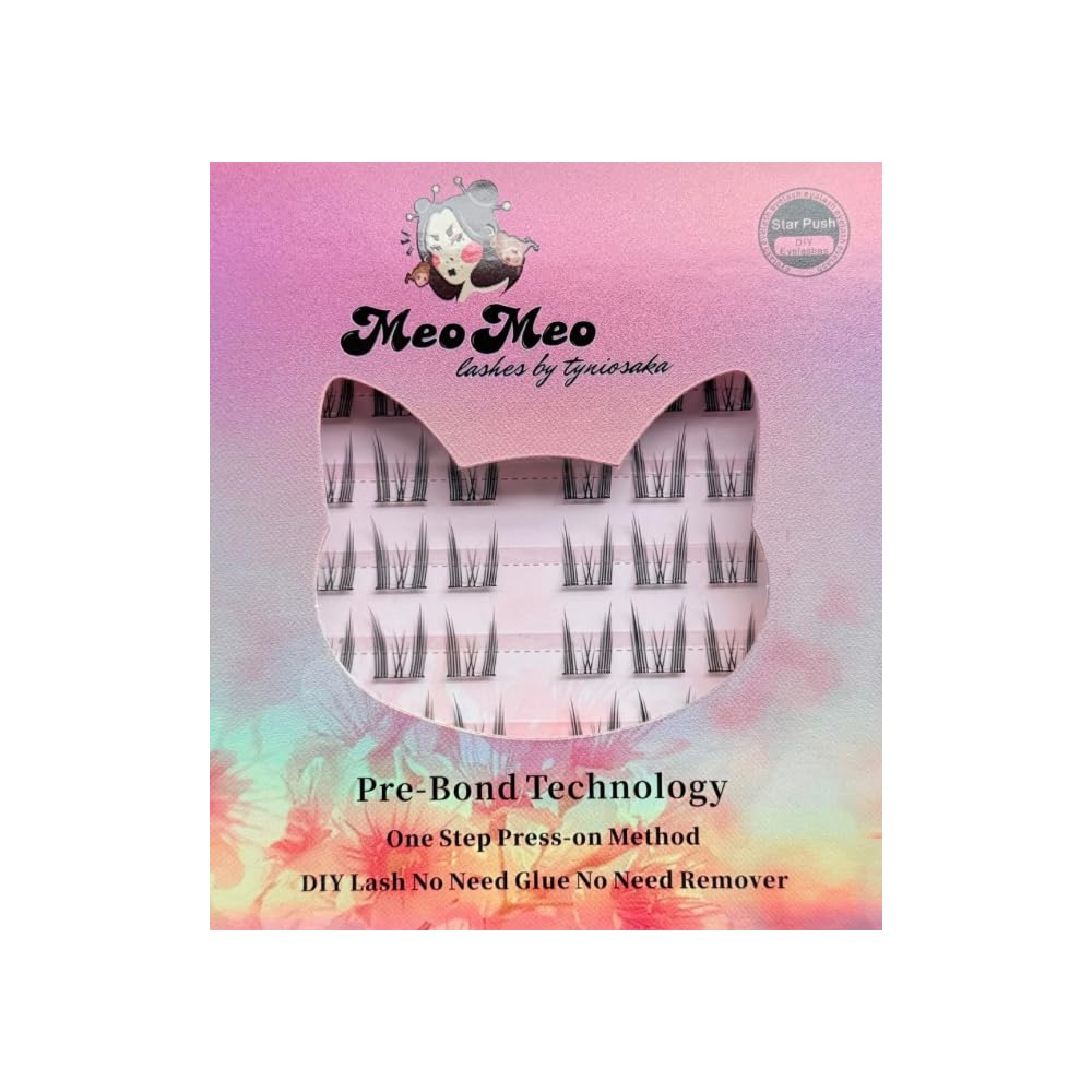 

Meomeo False Eyelashes Daily For Daily Makeup Beginner Friendly Includes Glue Natural Finish