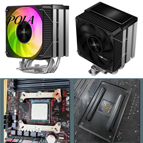 Easy Installation CPU Cooler Cooling Fan for LGA 1700/1200/115X AM4/AM5 5V ARGB 4Pin PWM Quiet Computer Large Air Flow Desktop Chassis Case