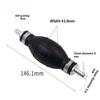Fuel Pump Rubber Primer Bulb 6/8/10/12mm Flexible Durable for Diesel Petrol Transfer Jet Ski Small Watercraft Refueling