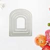 Nesting Arch Cutting Dies Embossing Die Cuts for Gift Card Making