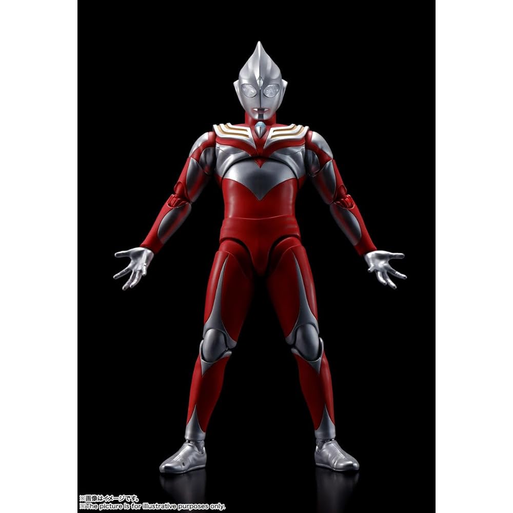 TAMASHII NATIONS SHFiguarts (Echte Knochenschnitztechnik) Ultraman Tiga Power Typ (Wiederveröffentlichungsversion) Ca.. 150mm ABS & PVC Bemalte Bewegliche Figur