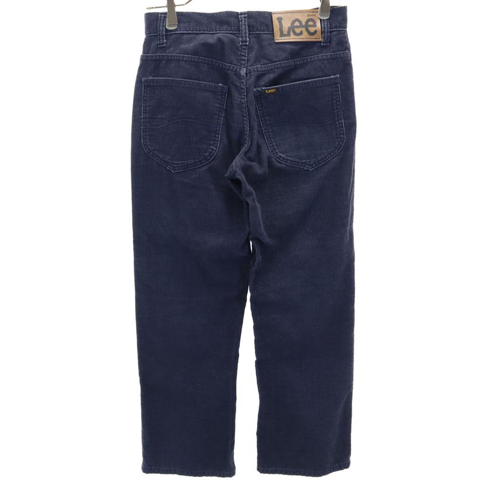 Lee 80s USA Made Vintage 42 Talon Corduroy Pants Navy Men's Used