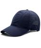 Large Men's Sun Protection Duckbill Cap: Soft, Quick-Drying, Breathable, Thin Brim Baseball Hat for Summer.
