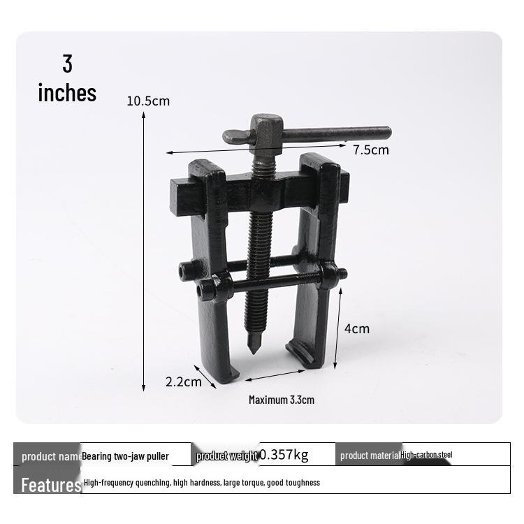 Dual-Jaw Multifunction Bearing and Wheel Disassembly Tool