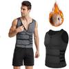 Unisex Double-Waist Zipper Slimming Vest for Exercise and Shaping