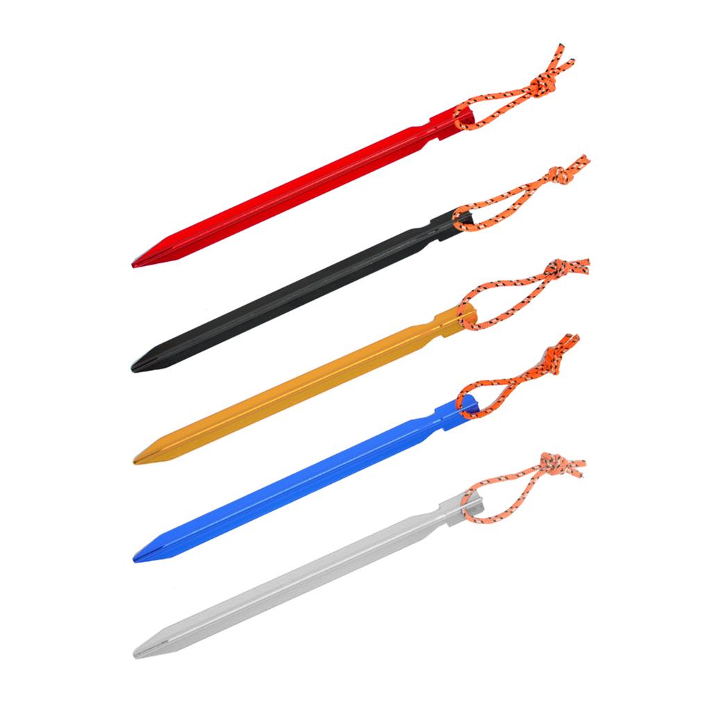 Reliable Aluminum Alloy Tent Stakes Must Have Camping Accessories for Stability & Easy Assembly and Easy Camping Set