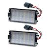 1/2pcs Error Free Car LED Number License Plate Lights For Seat Ibiza 6L Arosa Altea Cordoba MK1 MK2 Leon 1M Toledo III 2004-2009 ik,098