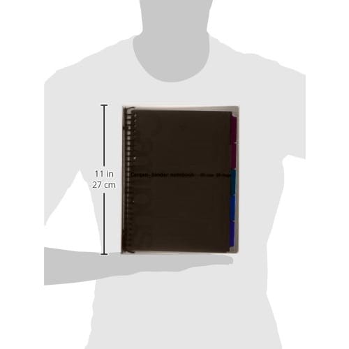 KOKUYO Loose Leaf Binder Campus Metal Ring B5 26 Holes Up to 100 Pieces Black Ru-333D