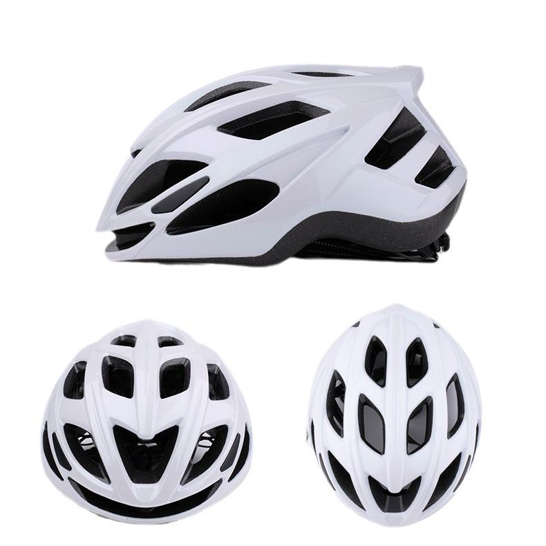 One-Piece Adjustable Adult Bicycle Helmet for Men & Women - Road Bike Anti-Collision Safety