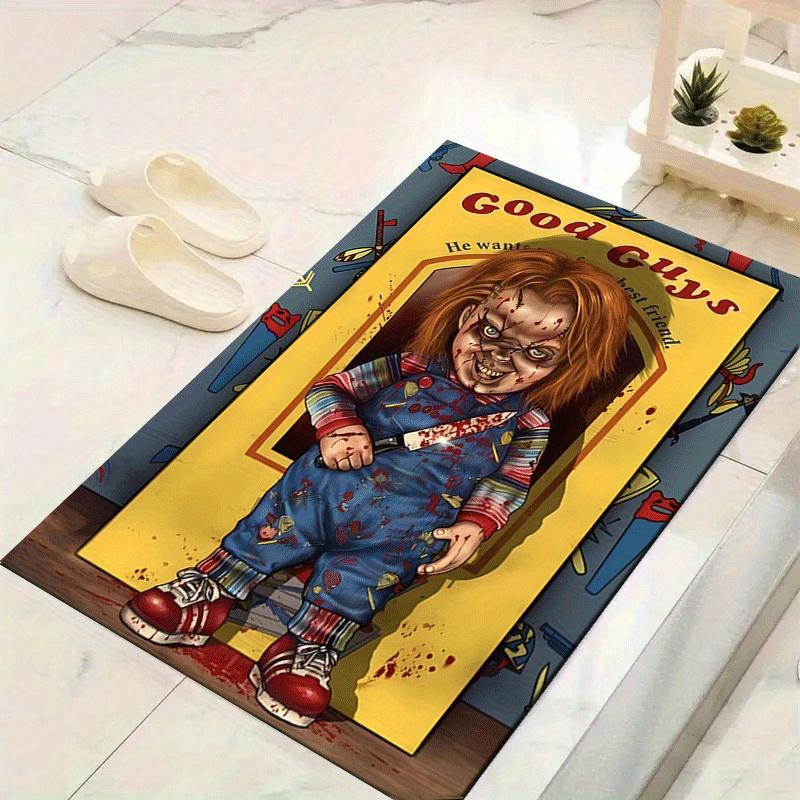 

1pc Terrible Chucky Pattern Area Rug, Anti slip Non Shedding Stain Resistant Carpet 60cm by 90cm