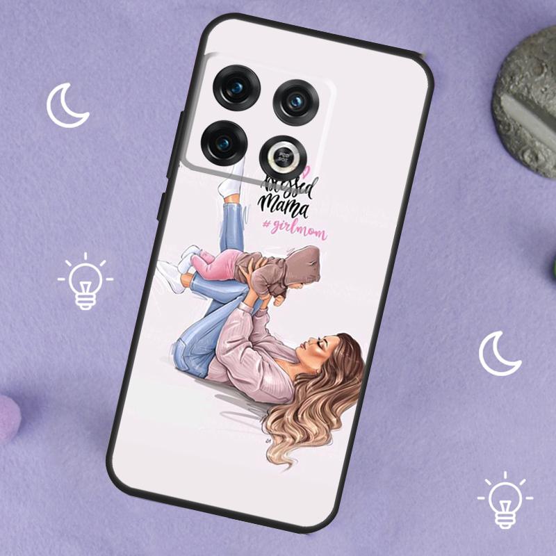 Baby Mom Daughter Girl Son Dad Case For OnePlus 13R 12R 10R 13T 15 13 12 11 8T 10T Nord CE 4 3 2 Lite N20 N30 Nord 5 Cover