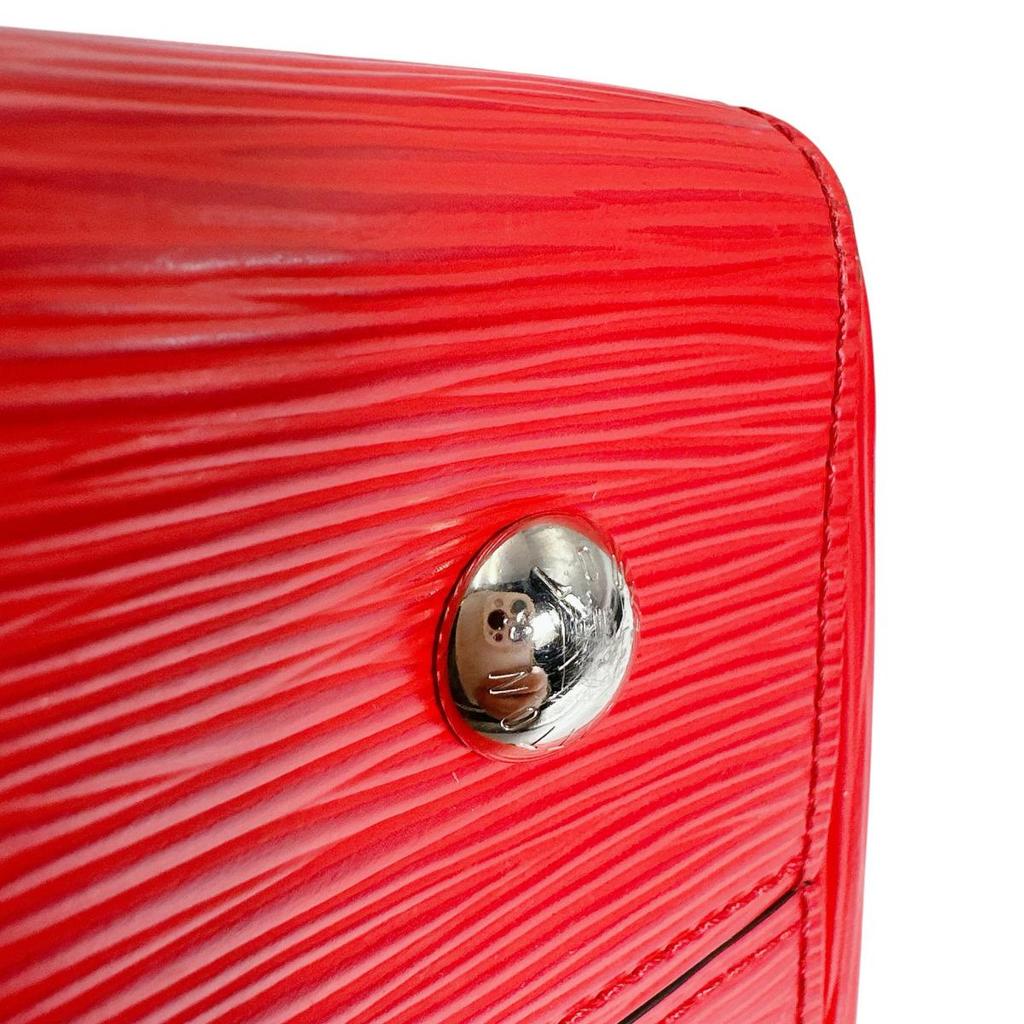 LOUIS VUITTON Epi Epi Marly BB Handbag Epi Leather Red Women M41378 Used