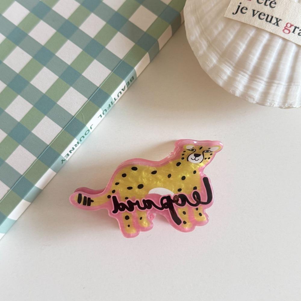 Elephant Cartoon Animal Hair Claw Butterfly Geometry Shark Clip Fashion Sweet Hair Clip  Girls