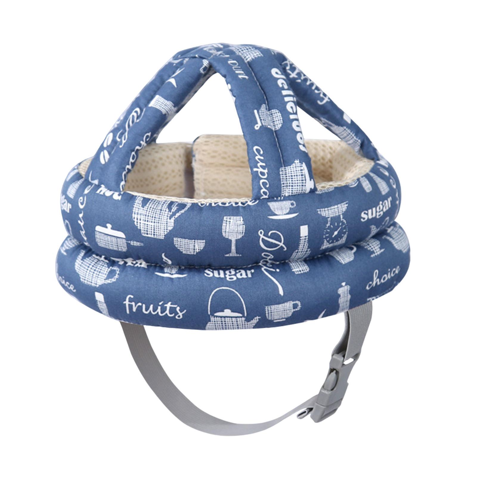 

Защитные шлемы для малышей Удобная защитная шапочка для малышей с регулируемым ремешком Регулируемая защита для головы малыша 6