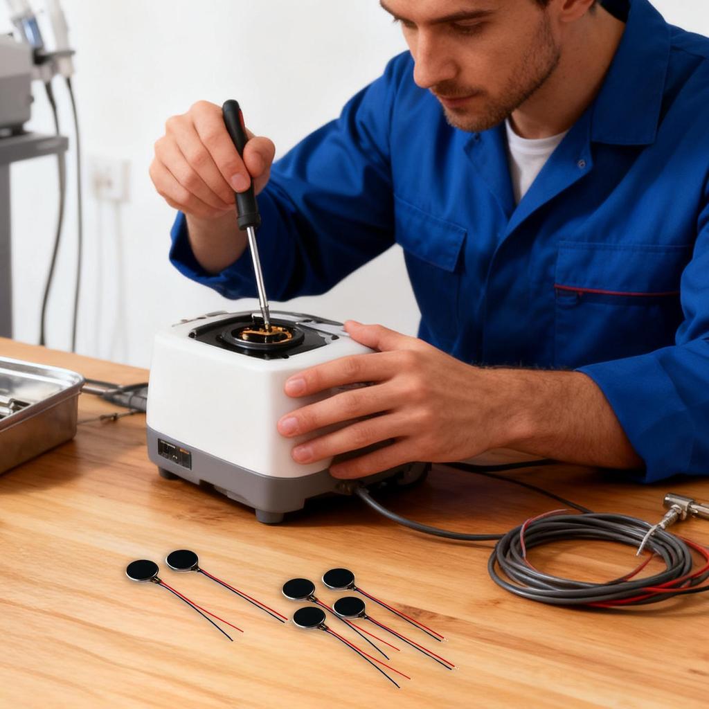 Kleiner Motor 10 Stück DC Vibrationsmotoren Winziger Knopf-Typ Spielcontroller Shaker Für Smartphone Elektronik Pager Tablet Schönheit