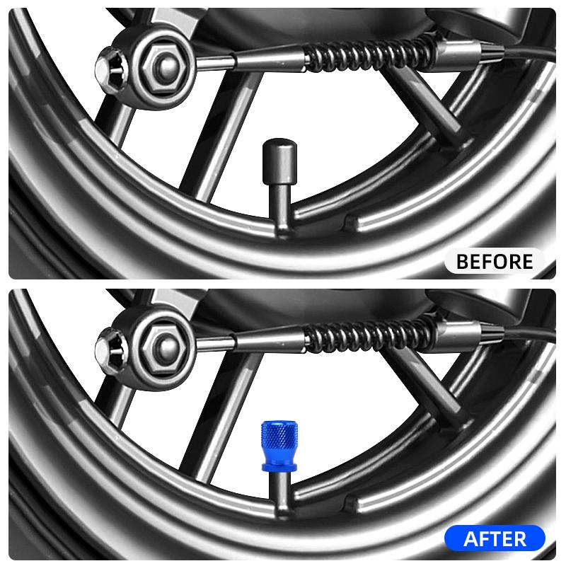 High-quality motorcycle Keychain&Wheel Tire Valve Caps For Honda CRF CB CR XR CRM CBR 125 250 300 350 400 500 600 akq256