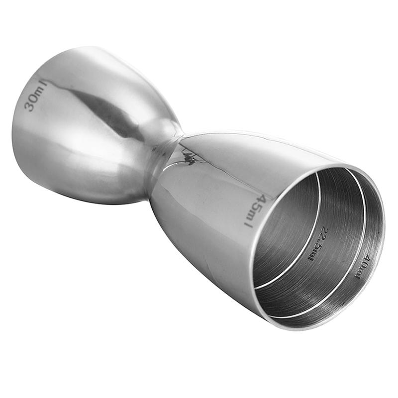 30ml 45ml Cocktail Jigger Bar Messbecher Edelstahl