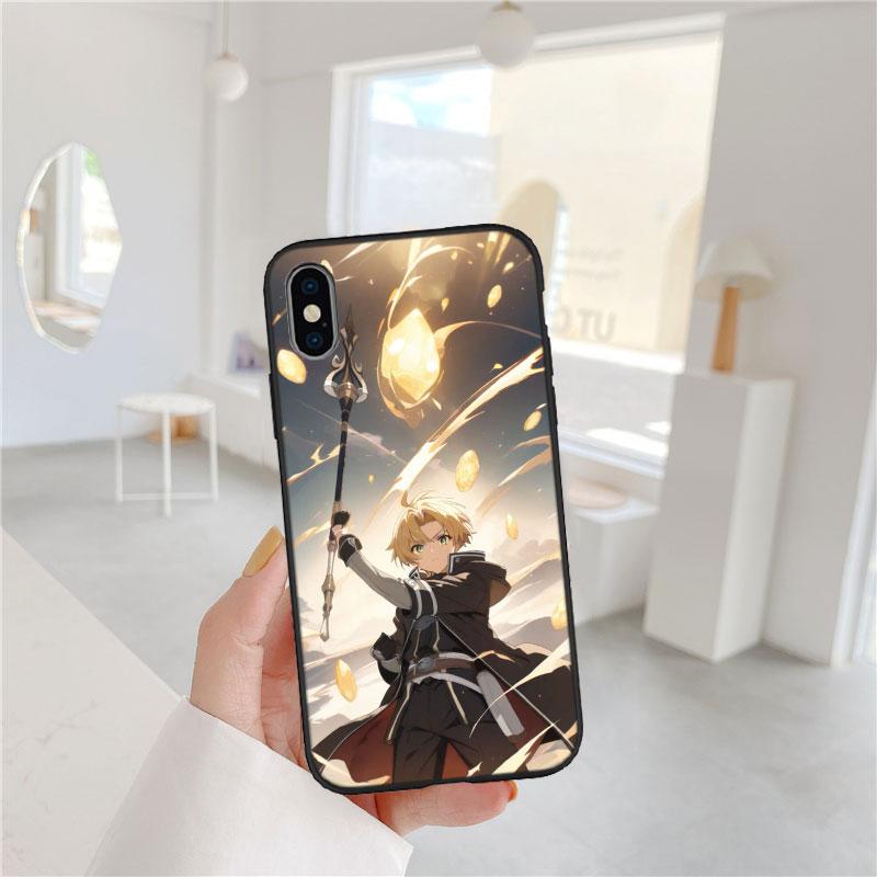 mushoku tensei Phone Case for Motorola Moto Edge Plus G54 E14 G04S G45 G54 G64S30 S50 X30 X40 X50 Ultra Pro Power
