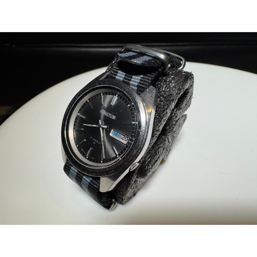 Working item SEIKO Seiko 5 ACTUS automatic winding day date NATO belt