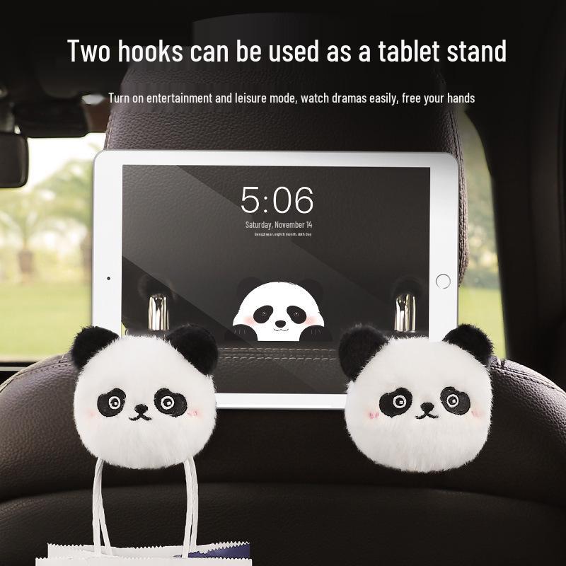 Multi-Functional Cartoon Car Seat Back Hook for Interior Storage