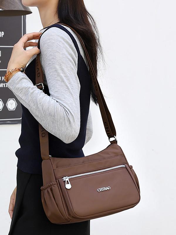 ChiBao Nylon Women's Lightweight Crossbody Bag - Versatile, Large Capacity for Casual Commute