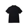 Li Ning Logo Loose Comfortable Versatile Thin Short Sleeve Polo Shirt Men Tops Black APLU799