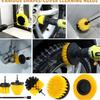 7pcs Deep Cleaning Drill Scrub Kit PP Drill Attachment Drill Brush Set  Cleaning Tool