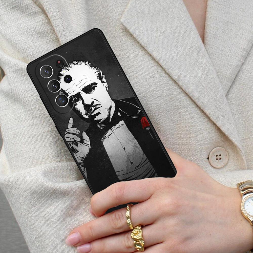 The Godfather Don Corleone Cell Phone Case for Samsung Galaxy S26 Ultra S25 S24 S23 S22 S21 S20 Note10 Cover