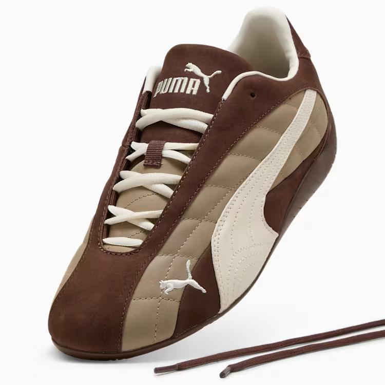403429-01 Puma Speedcat Plus Quilted Espresso Brown Warm White (Men's)