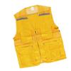 Volunteer Vest for Event Work Clothes with Multi Pockets Yellow Public Welfare Activities Supplies Type 1 M