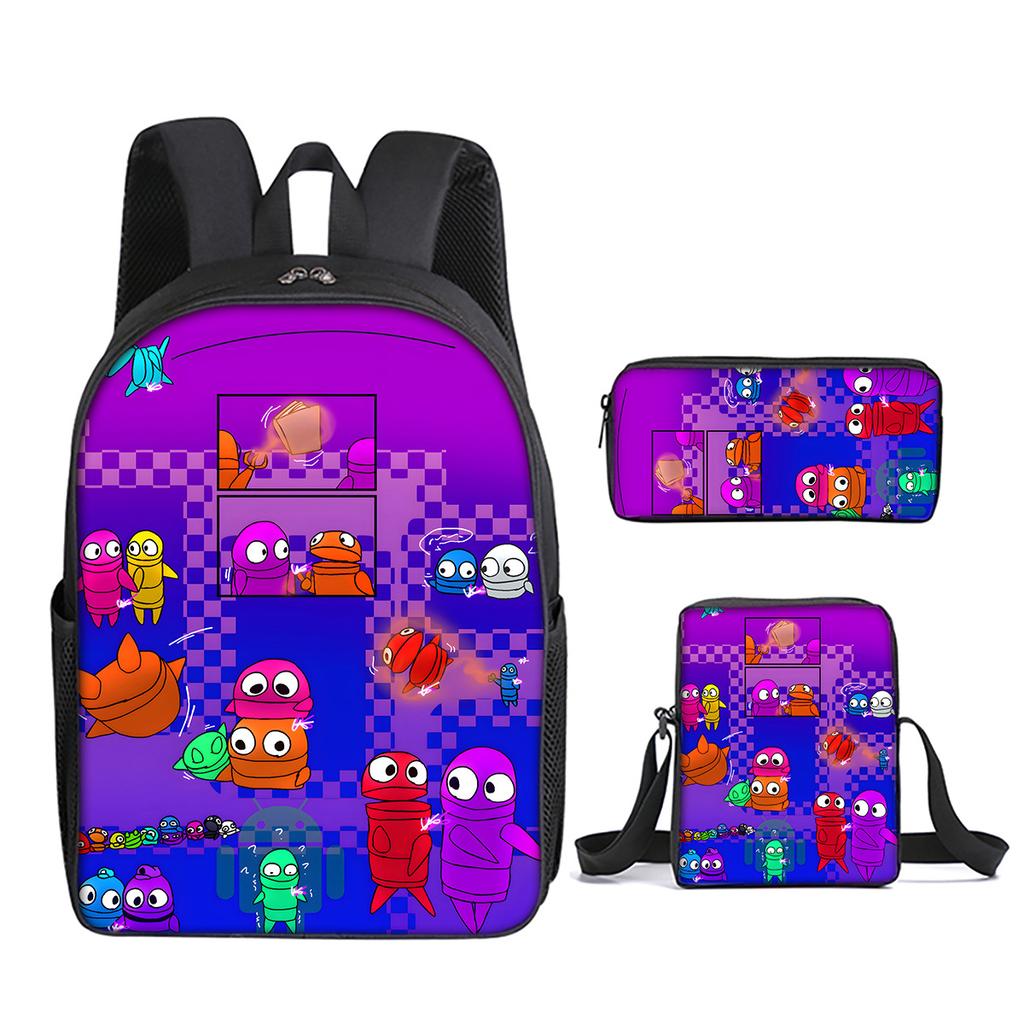 R.E.P.O. Game 3Pcs/Set Backpack Student School Shoulder Bag Kid Cute Travel Backpack Children Birthday Gifts
